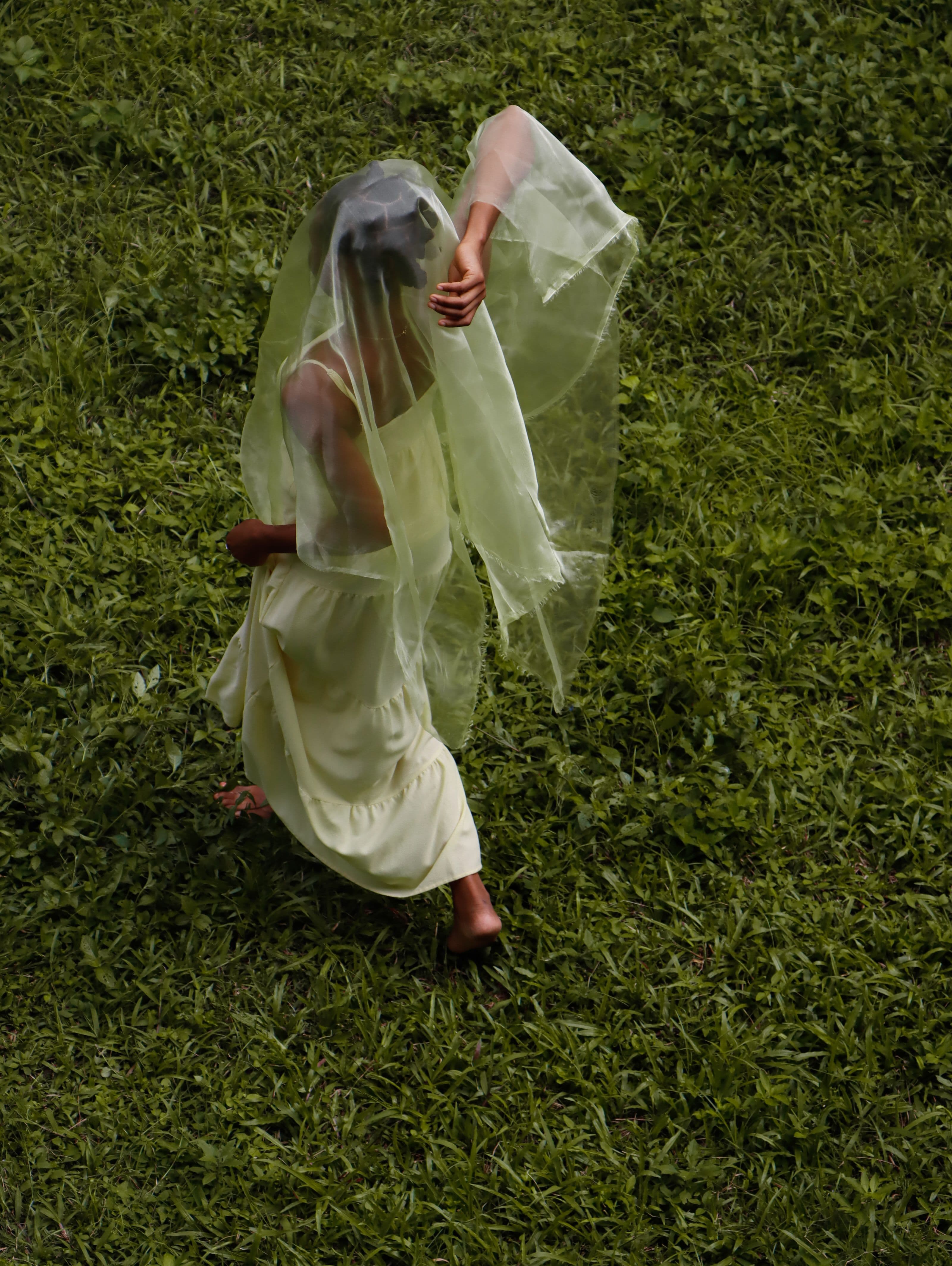 Voile de mariée coloré : oser la couleur le jour J !